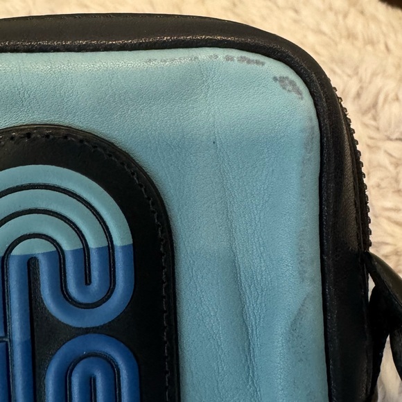 COACH Square Hybrid Pouch, Bag Case In Color block With Coach Patch 91230 - Picture 3 of 10